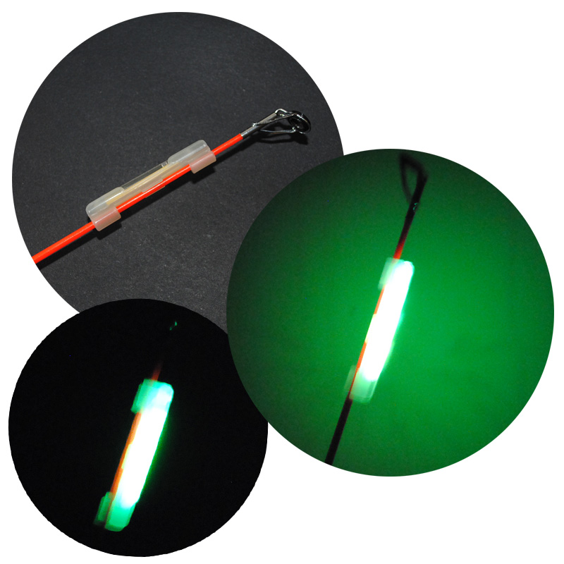 Fishing Rod Repair Kit - 8 ชิ้น/ล็อต Luminous Lightstick ผู้ถือ NEW