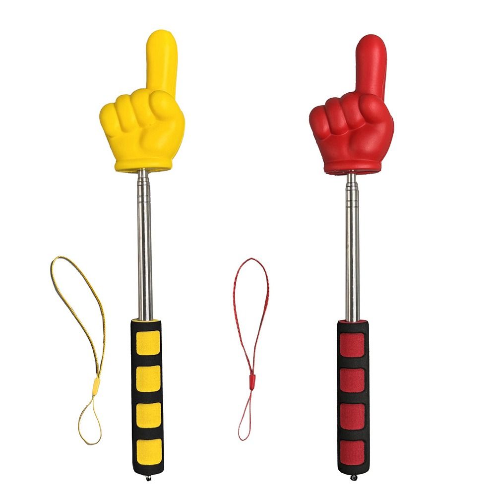 Fishing Rod Telescopic - ไม้ชี้สแตนเลสแบบมืออาชีพ ด้ามจับแบบนิ้วมือ ด้ามจับยืดหดได้ ดีไซน์สำหรับการสอน ใช้กับไวท์บอร์ด