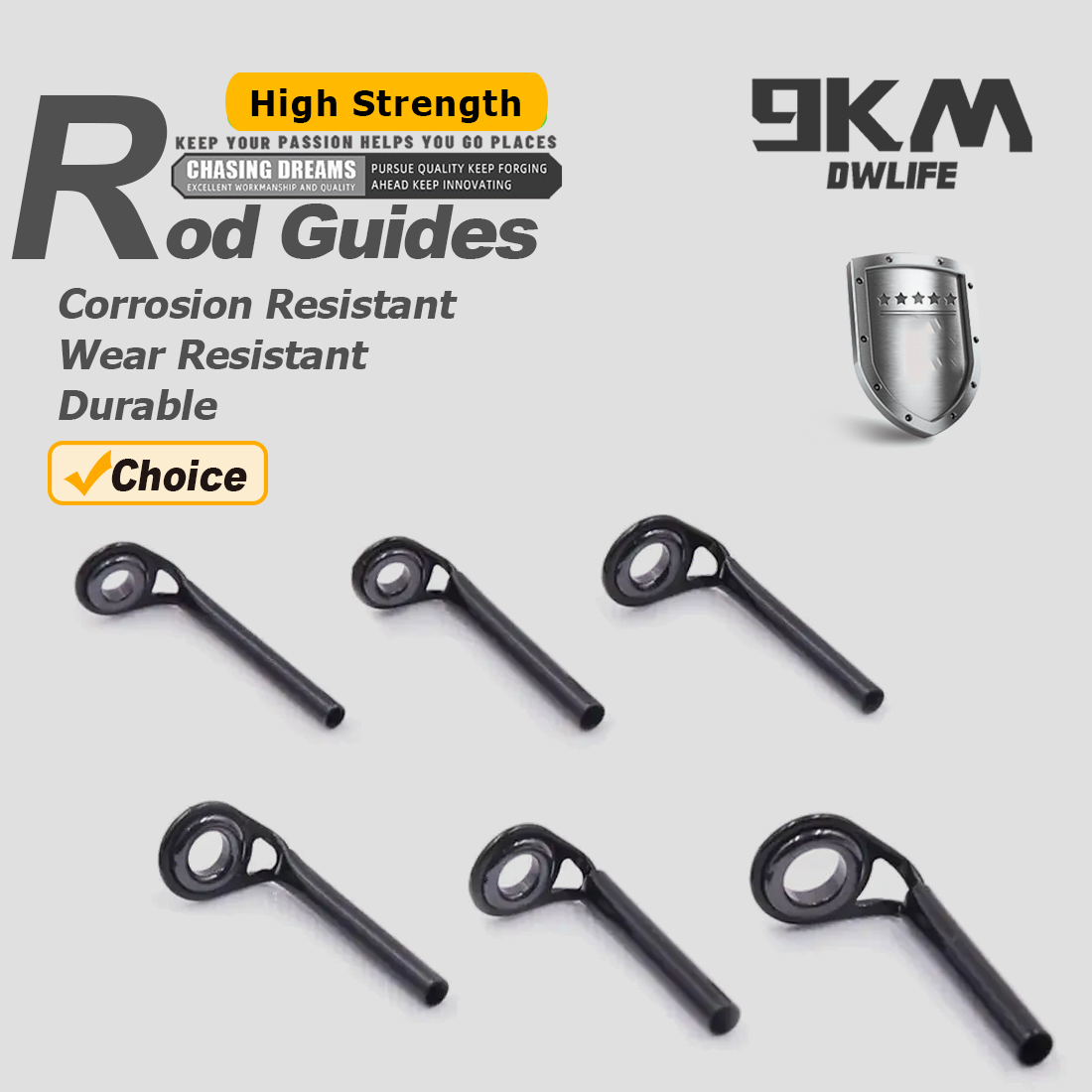 Fishing Rod Tip Replacement - Fishing Rod Guides 5 ~ 10pcs