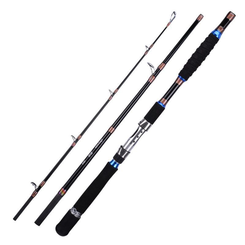 Fishing Rod Surf - คันเบ็ดตกปลาแบบพกพา 2.1M 2.4M สำหรับเดินทาง ตกปลาชายฝั่ง น้ำเค็ม