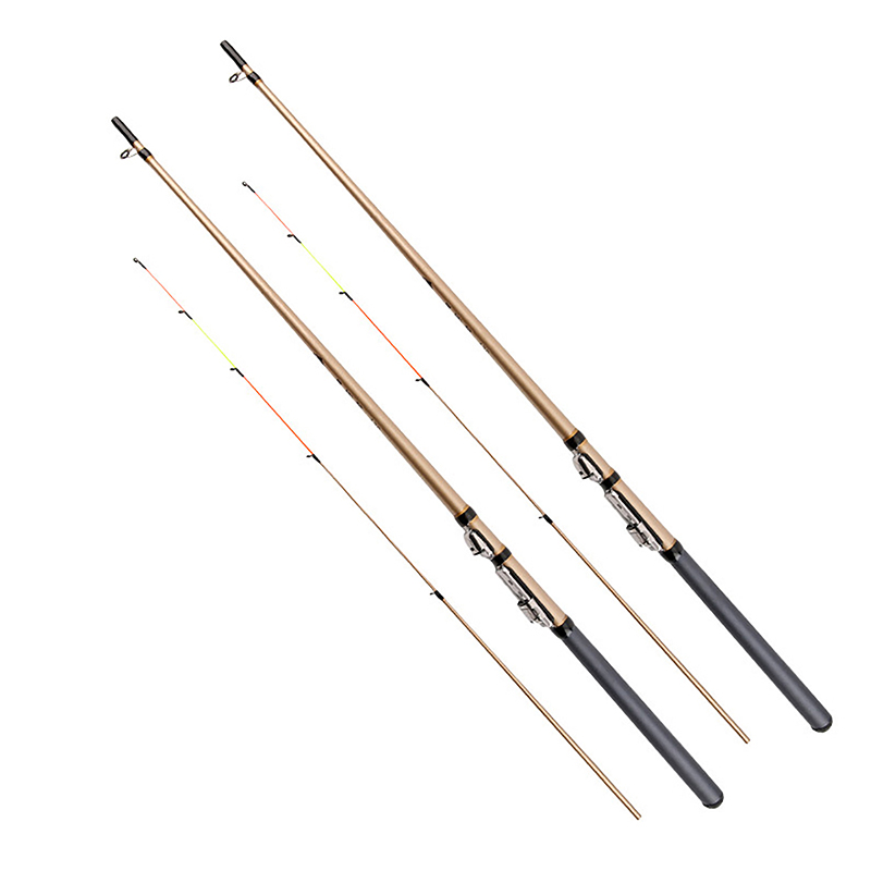 Fishing Rod Casting - คันเบ็ดตกปลาไฟเบอร์กลาสเบ็ดตกปลาหล่อจากชายฝั่ง1.3เมตร1.5เมตร1.8เมตร joran cetak ยาว2.1เมตร