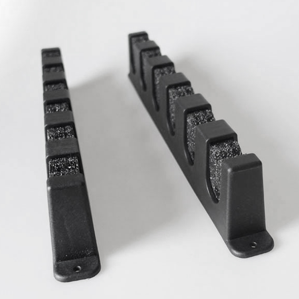 Fishing Rod Rack - ที่แขวนคันเบ็ดตกปลาแบบแนวนอน สำหรับติดผนัง แบบโมดูลาร์ สำหรับเก็บคันเบ็ดตกปลาในโรงรถ