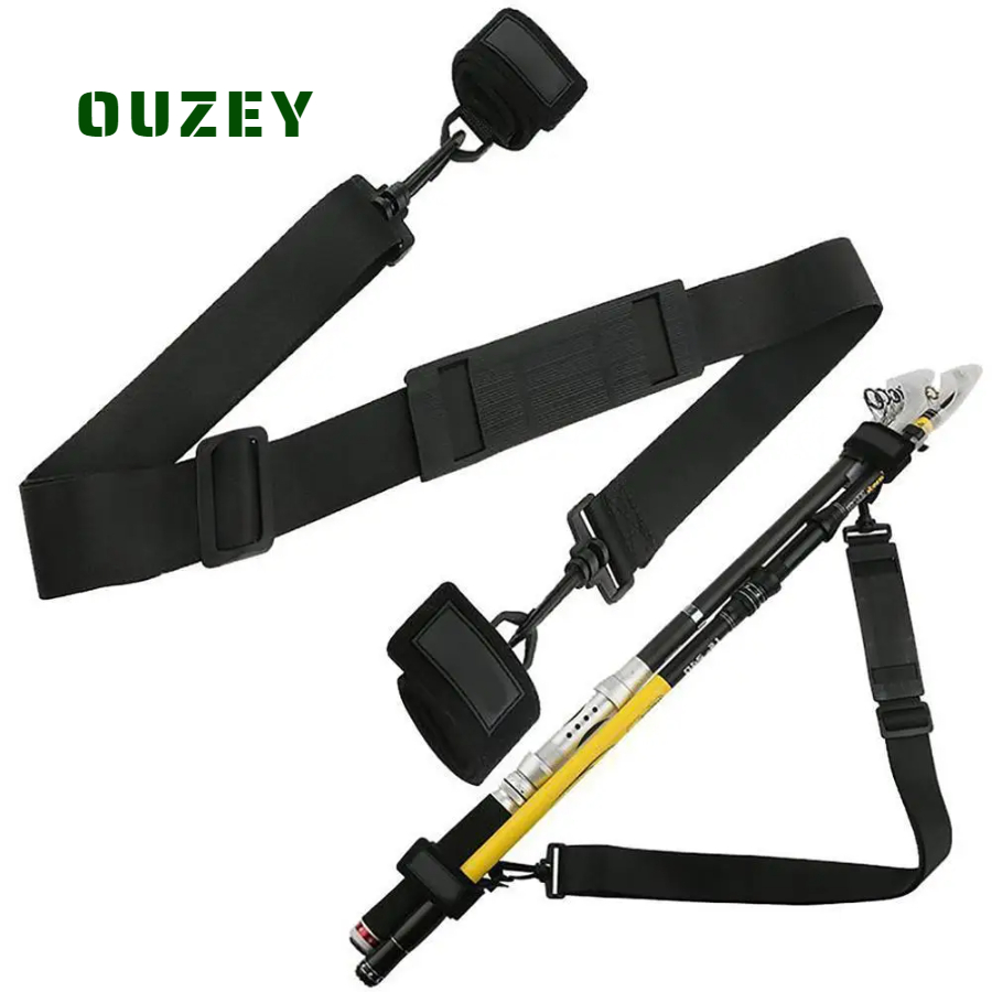 Fishing Rod Repair Kit - ตกปลา Rod สายคล้องคอสลิงไหล่เข็มขัดเครื่องมือรักษาความปลอดภัย NYLON Lure Rod