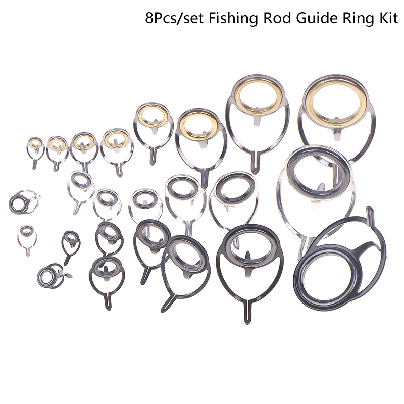ชุดอุปกรณ์ซ่อมแซมเครื่องมือตกป - Fishing Rod Guide Replacement บทวิจารณ์และราคา