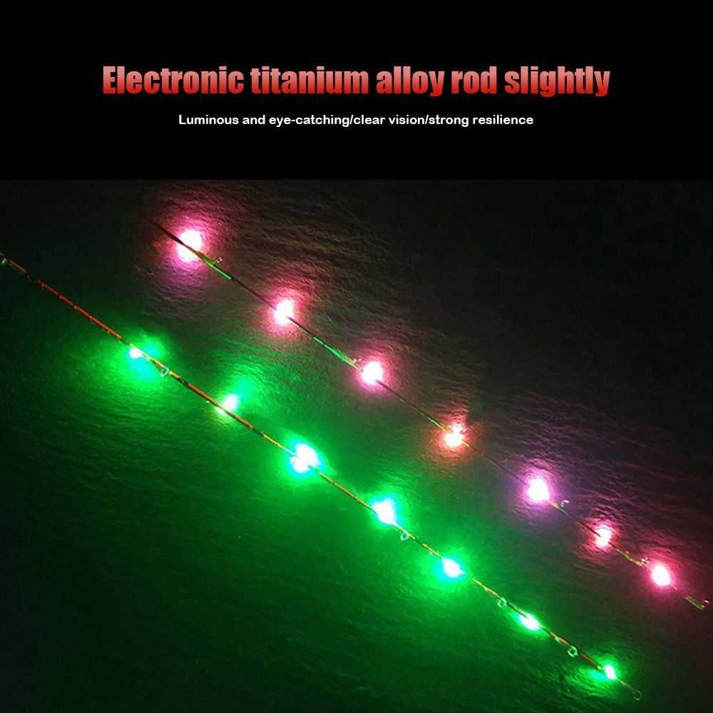 55 ซม.LED ครึ่งไทเทเนียม/Full  - Fishing Rod Tip Replacement บทวิจารณ์และราคา