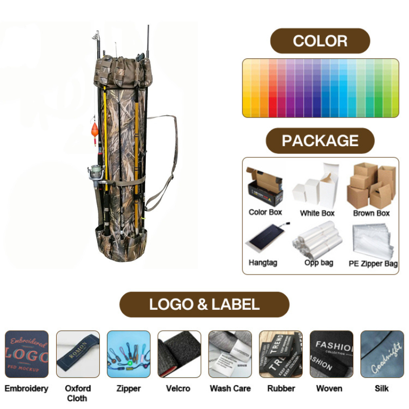 โรงงานรับผลิตกระเป๋าใส่คันเบ็ด - Fishing Rod Travel บทวิจารณ์และราคา
