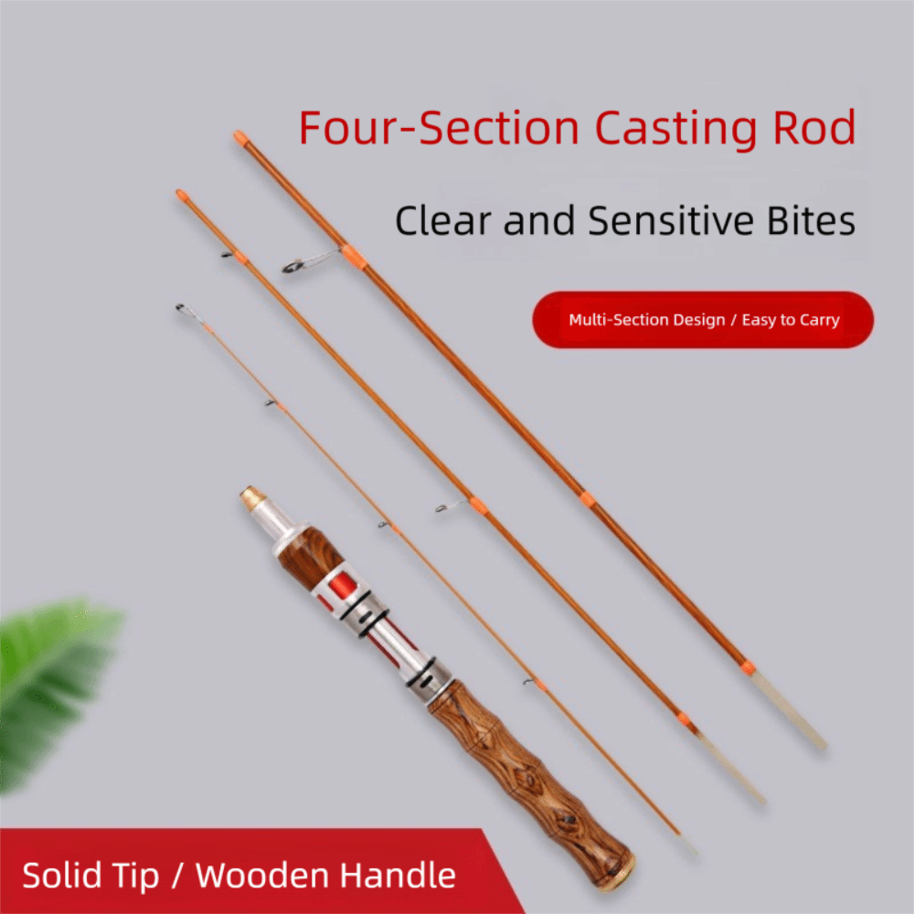 คุณภาพสูง 4 ส่วน SPINNING Fish - Fishing Rod Spinning บทวิจารณ์และราคา
