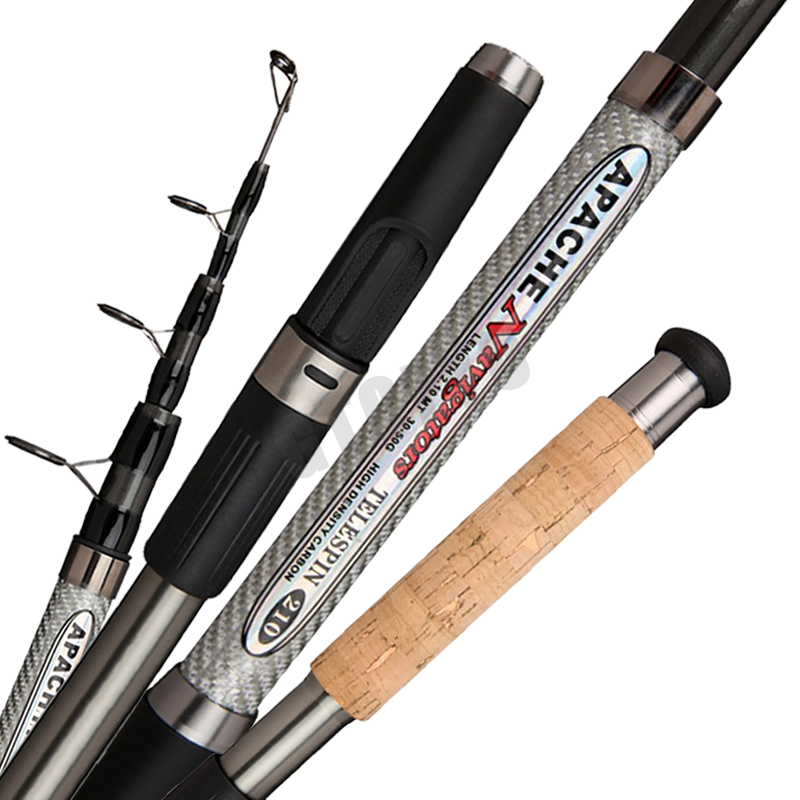 คันเบ็ดตกปลาแบบสปินนิ่ง คาร์บอ - Fishing Rod Surf บทวิจารณ์และราคา