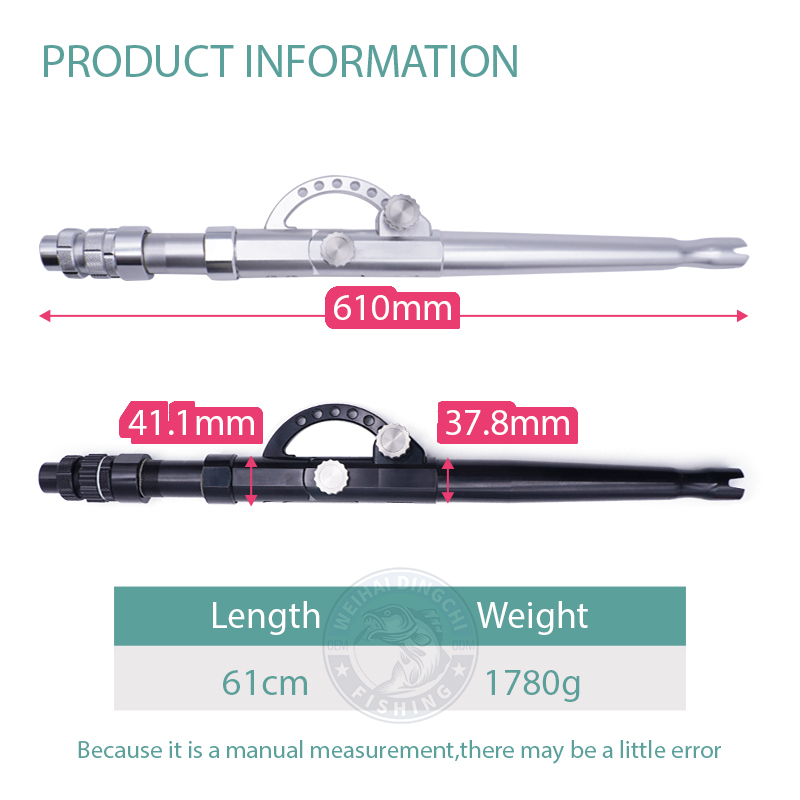 คันเบ็ดตกปลาทะเลน้ำลึก ขนาด 4  - Fishing Rod Holder บทวิจารณ์และราคา