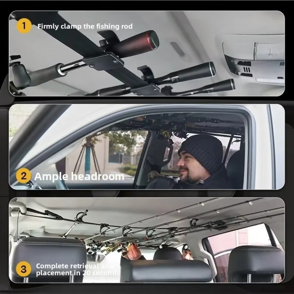 ที่วางคันเบ็ดตกปลาในรถยนต์ 6 ต - Fishing Rod Repair Kit บทวิจารณ์และราคา