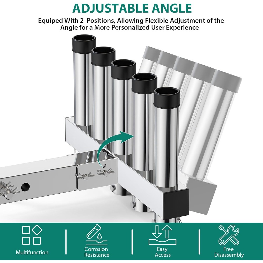 ที่ยึดคันเบ็ดแบบติดท้ายรถ ทำจา - Fishing Rod Rack บทวิจารณ์และราคา