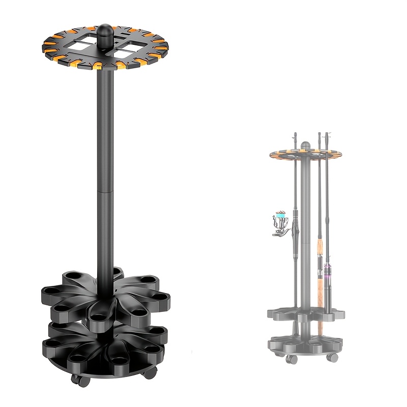 ที่วางคันเบ็ดสำหรับโรงรถ หมุนไ - Fishing Rod Rack บทวิจารณ์และราคา