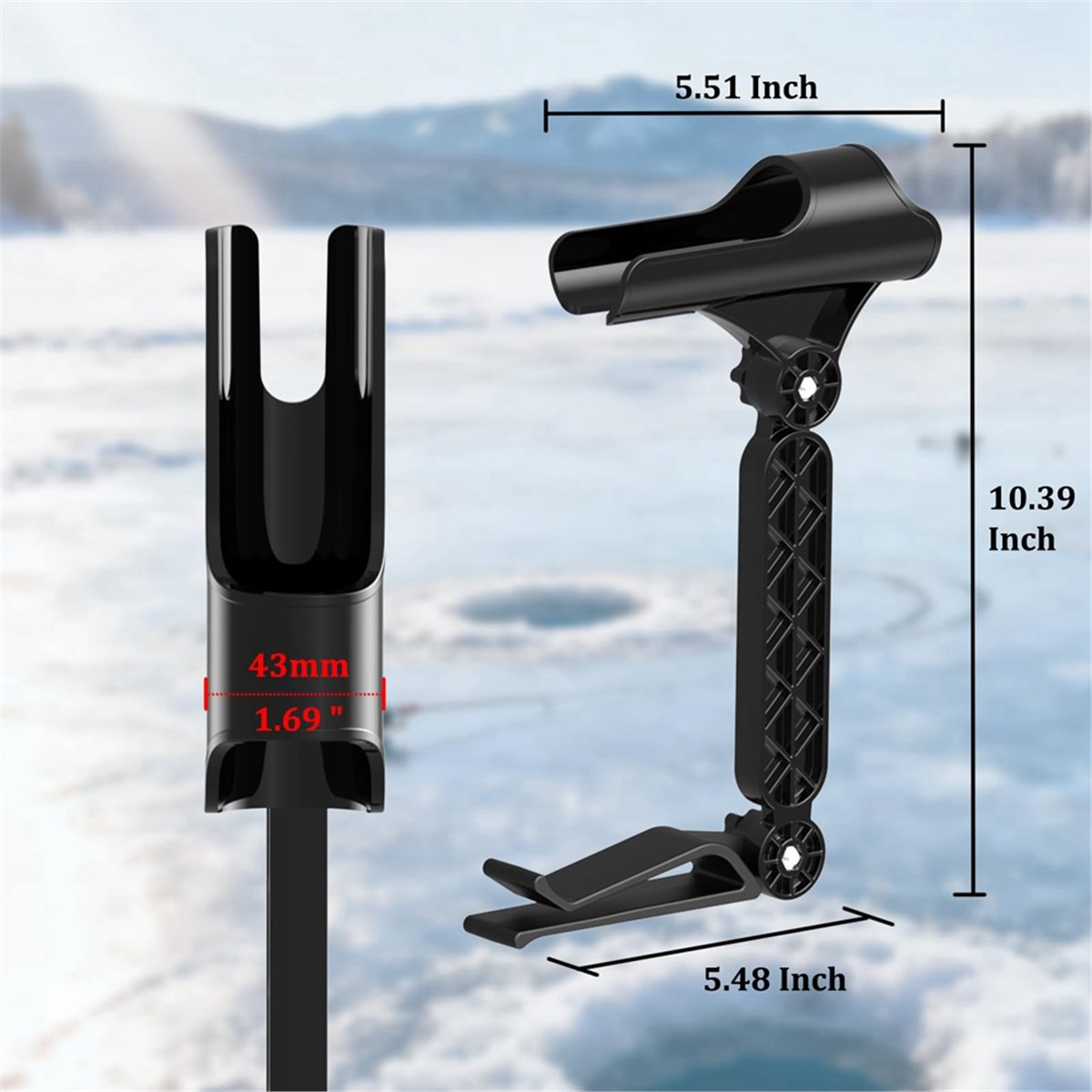 ที่วางคันเบ็ดแบบปรับได้ 2 ชิ้น - Fishing Rod Holder บทวิจารณ์และราคา
