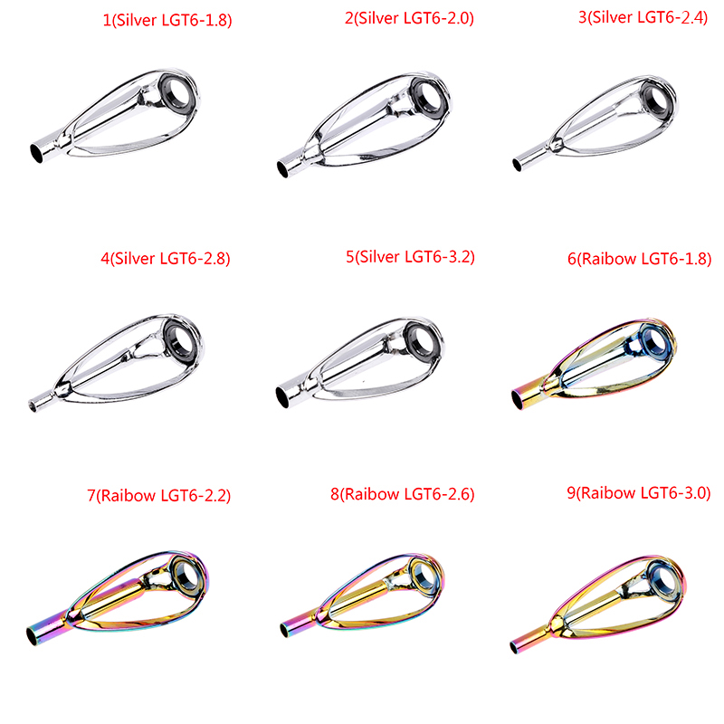 เบ็ดตกปลาไกด์นำโดยปราศจากชุดซ่ - Fishing Rod Tip Replacement บทวิจารณ์และราคา