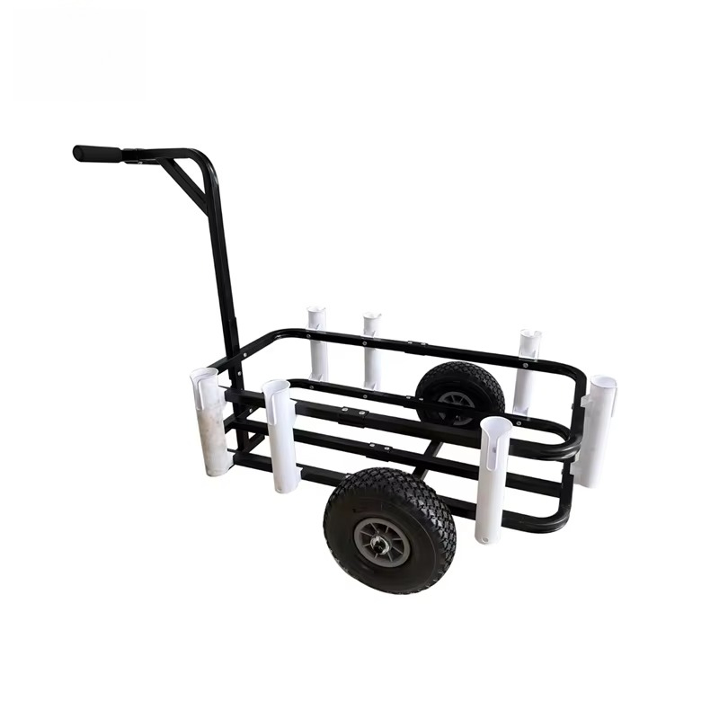 รถเข็นพับได้สำหรับชายหาด รถเข็ - Fishing Rod Boat บทวิจารณ์และราคา