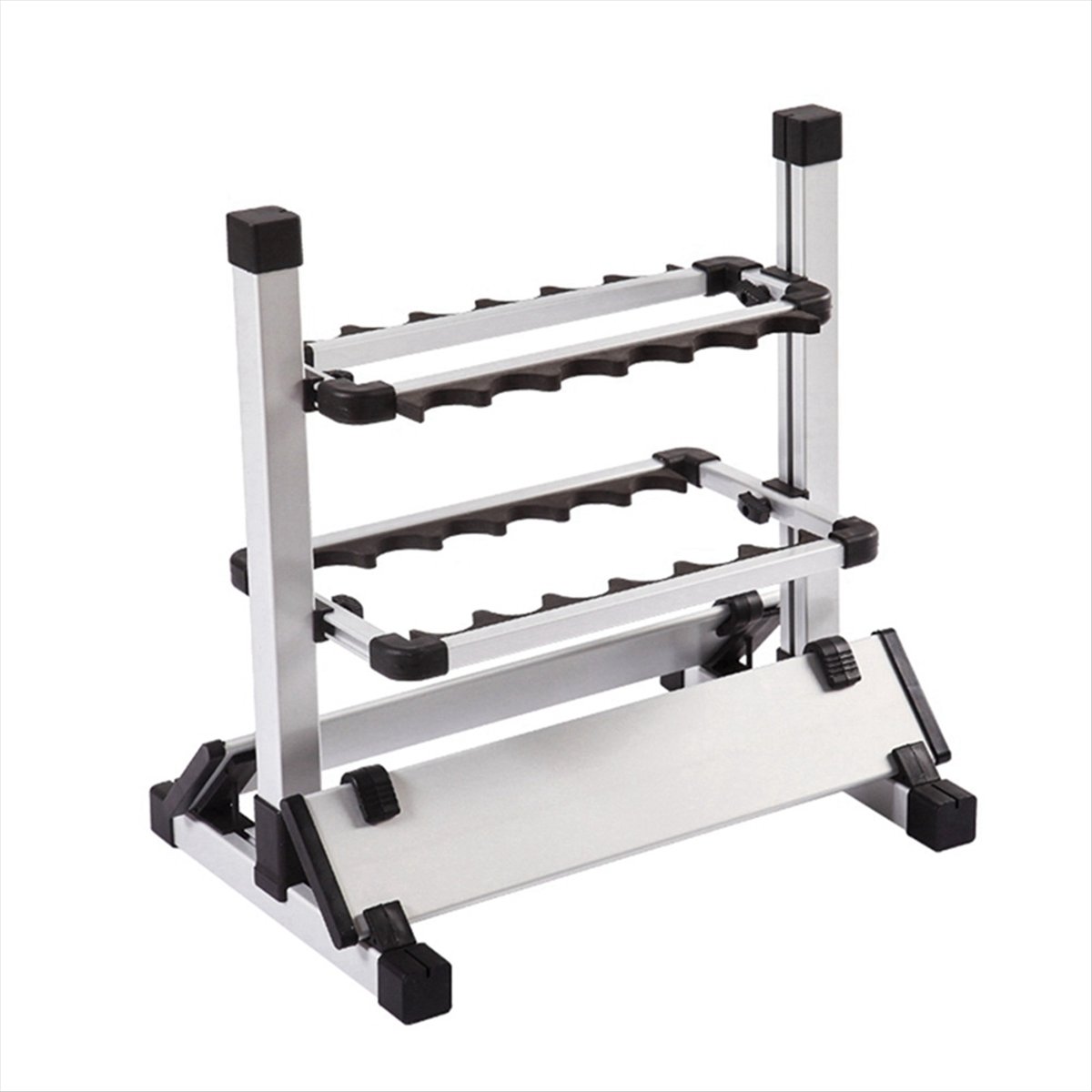 ABST ที่วางคันเบ็ดอลูมิเนียม ท - Fishing Rod Rack บทวิจารณ์และราคา