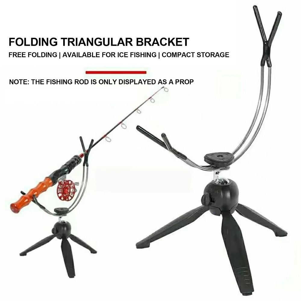 360 °   ที่วางคันเบ็ดตกปลาน้ำแ - Fishing Rod Rack บทวิจารณ์และราคา