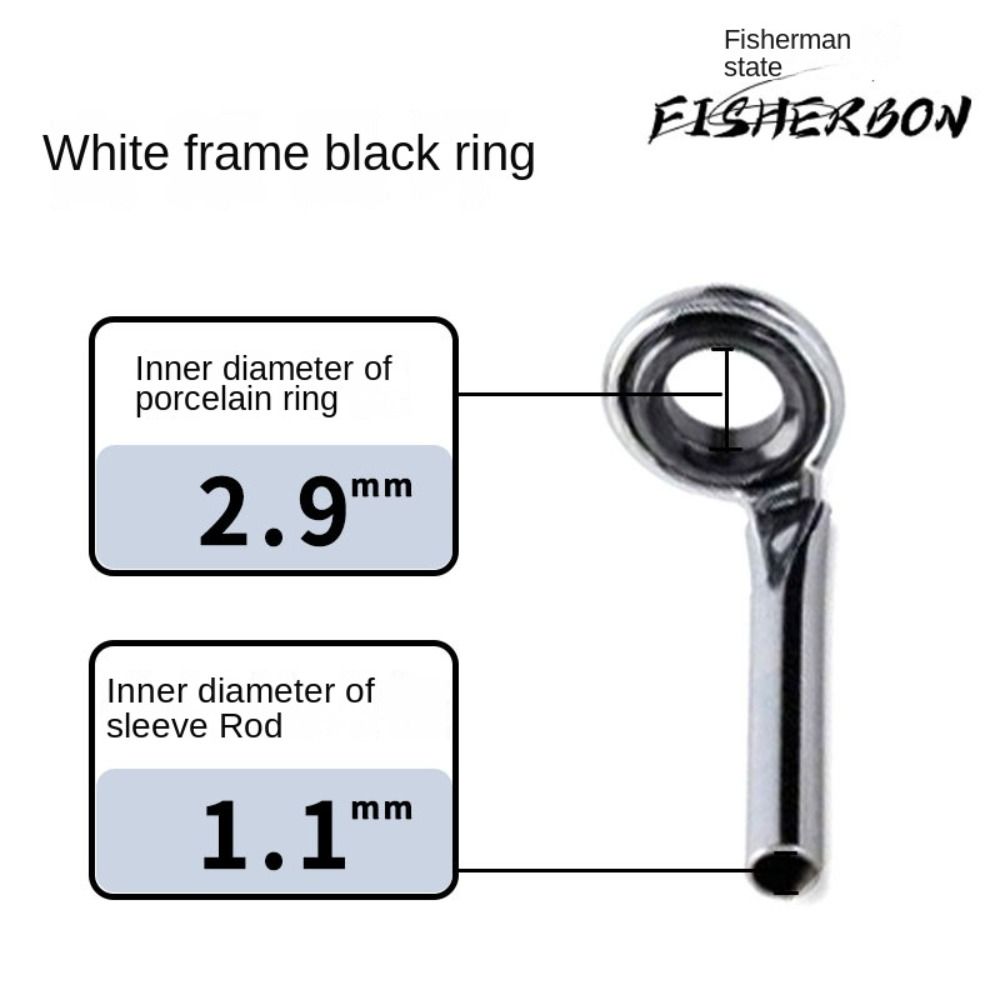ใหม่ O แหวนตกปลา Rod ท่องเที่ย - Fishing Rod Guide Replacement บทวิจารณ์และราคา