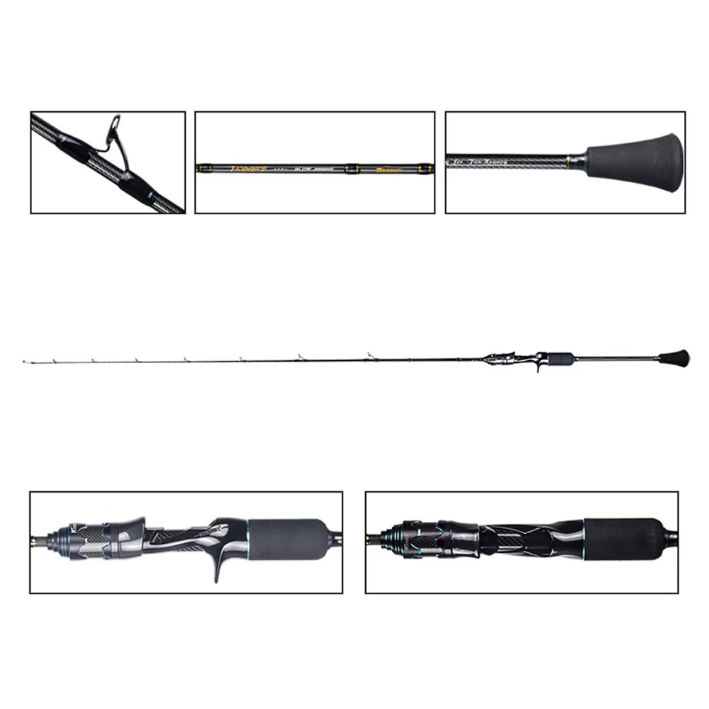 คันเบ็ดตกปลาแบบสโลว์จิ๊กกิ้งคา - Fishing Rod Spinning บทวิจารณ์และราคา