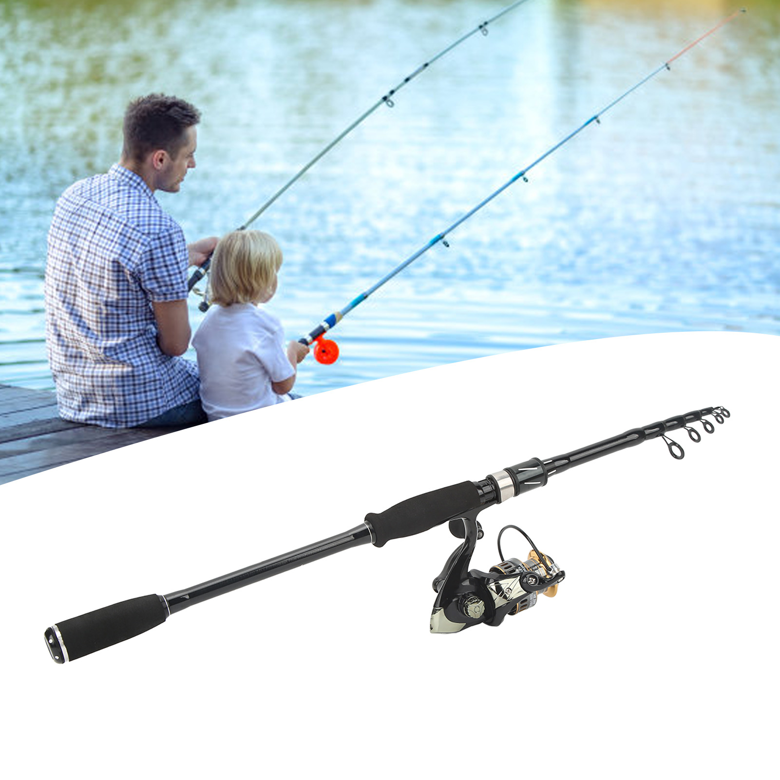 ชุดคันเบ็ดและรอกตกปลาแบบครบชุด - Fishing Rod Combo บทวิจารณ์และราคา