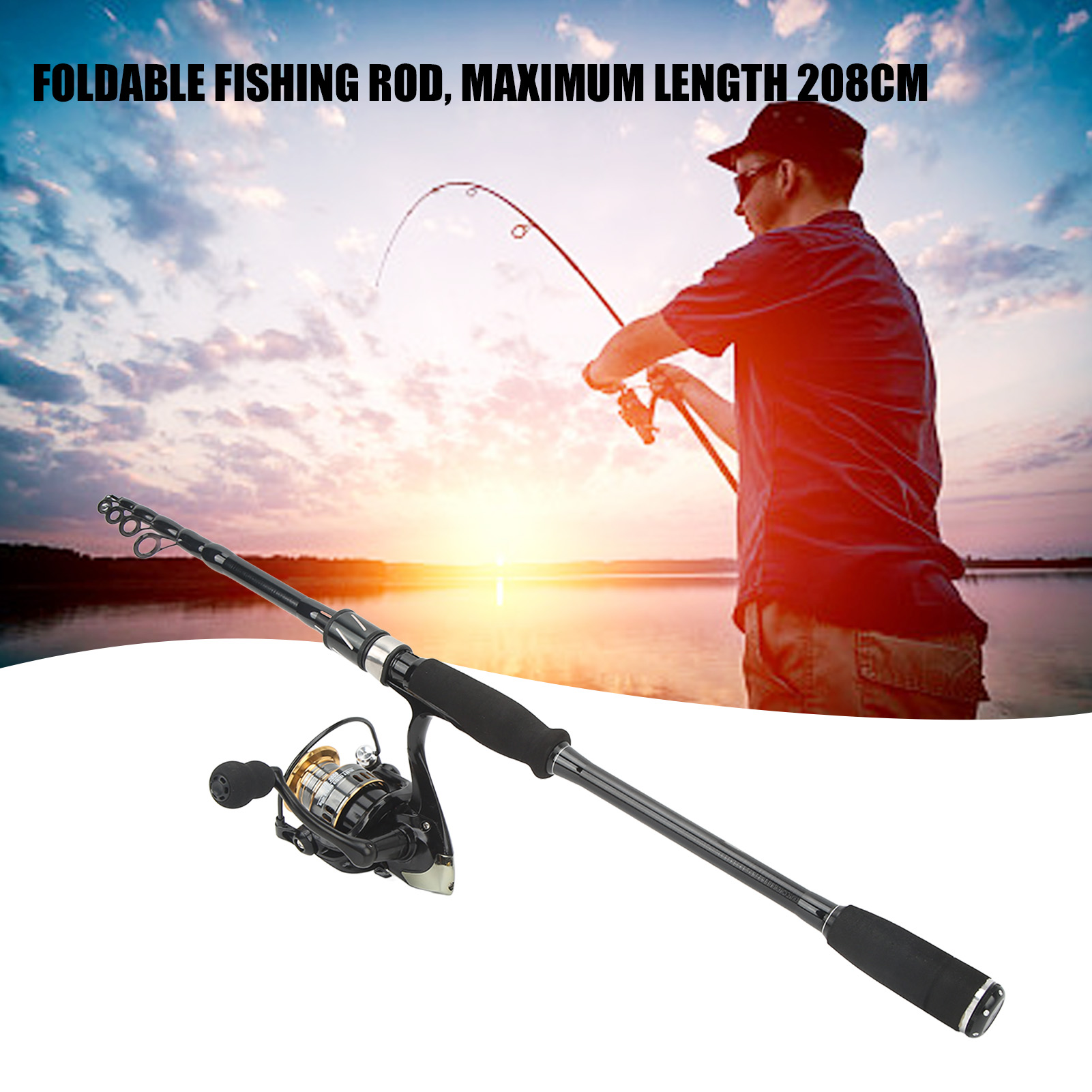 ชุดคันเบ็ดและรอกตกปลาแบบครบชุด - Fishing Rod Combo บทวิจารณ์และราคา