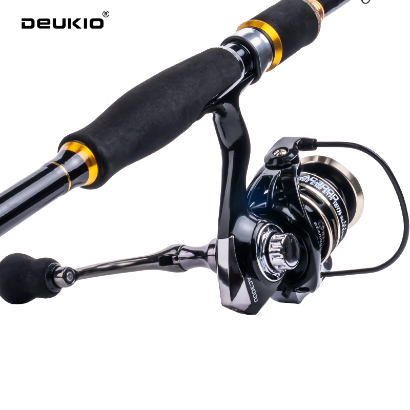 DEUKIO ชุดคันเบ็ดตกปลา 1.8 2.1 - Fishing Rod Carbon Fiber บทวิจารณ์และราคา